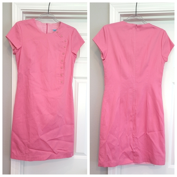 J. Mclaughlin pink textured dress 4